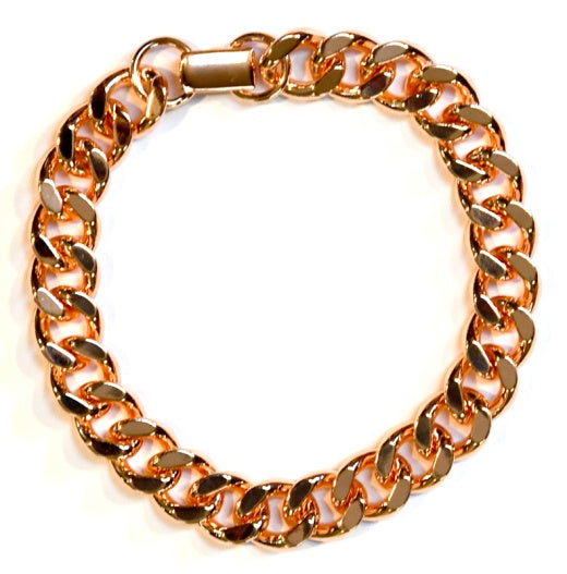 7D Copper chain link Bracelet